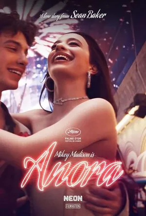 Anora 2024 Hindi Dual Audio HD Poster Download - filmyfly